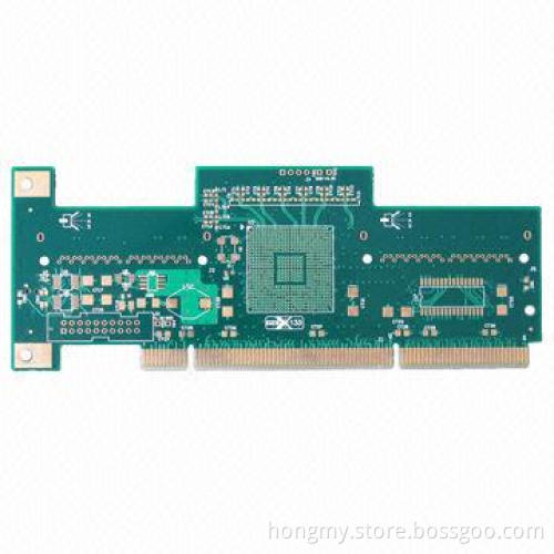 OSP/HASL Surface Finish Multilayer BGA PCB Board with Gold Finger and Green Solder Mask